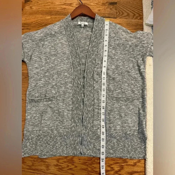 Madewell Marled Bradley Cardigan Sweater Size Small - Picture 10 of 10